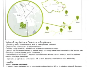 Prodej pozemku pro bydlení, Odry, Jižní, 790 m2