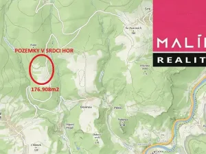 Prodej louky, Stráž nad Ohří, 176908 m2