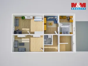 Prodej rodinného domu, Krupka, Husitská, 177 m2