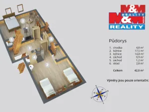 Prodej chalupy, Labská Stráň, 275 m2