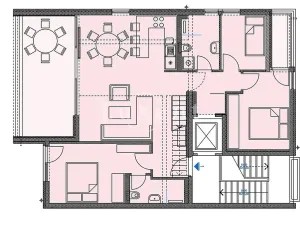 Prodej bytu 3+kk, Trogir, Chorvatsko, 107 m2