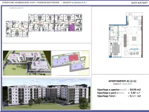 Prodej bytu 2+kk, Golem, Albánie, 59 m2