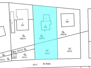 Prodej pozemku pro bydlení, Horoměřice, Ke Skále, 1108 m2