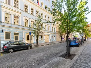 Pronájem bytu 1+kk, Praha - Vinohrady, Záhřebská, 30 m2