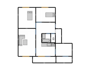 Pronájem bytu 4+1, Petrovice, 88 m2