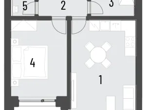 Prodej bytu 2+kk, Brandýs nad Labem-Stará Boleslav, Dřevčická, 48 m2