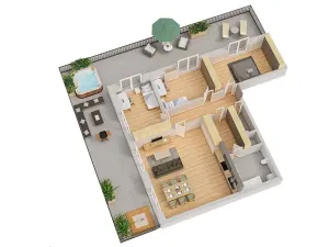 Prodej bytu 4+kk, Praha - Běchovice, Českobrodská, 115 m2