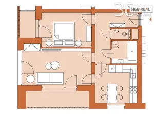 Prodej bytu 2+1, Halenkov, 62 m2