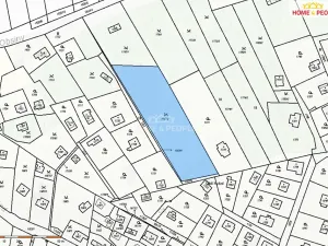 Prodej zahrady, Praha - Lipence, 2442 m2