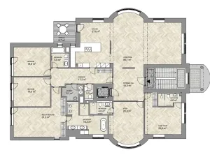 Pronájem bytu 6+kk a větší, Praha - Bubeneč, Na Marně, 273 m2