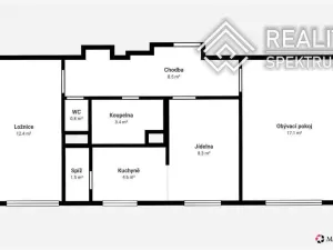 Prodej bytu 3+kk, Verměřovice, 62 m2