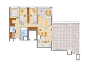 Prodej bytu 4+kk, Praha, Svitákova, 85 m2