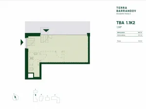 Prodej obchodního prostoru, Praha - Hlubočepy, Silurská, 33 m2