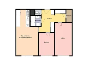 Prodej bytu 3+kk, Praha - Chodov, Tererova, 64 m2