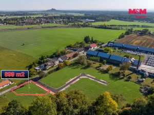 Prodej pozemku pro bydlení, Hrobice, 899 m2