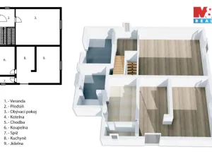 Prodej rodinného domu, Vítězná - Komárov, 128 m2