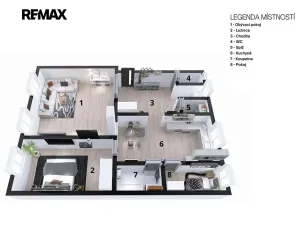 Prodej bytu 2+1, Pardubice, K Višňovce, 97 m2