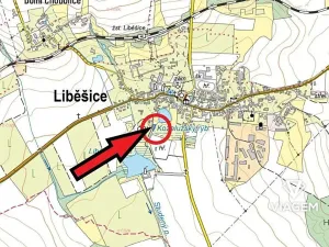 Prodej pole, Liběšice, 525 m2
