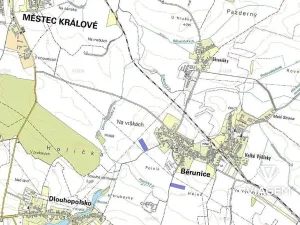 Prodej podílu pole, Běrunice, 1961 m2