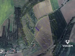 Prodej pole, Sazená, 1493 m2