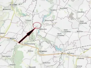 Prodej pole, Toušice, 3554 m2