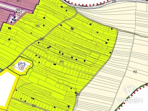 Prodej zahrady, Kyjov, 2282 m2
