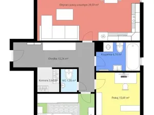 Prodej bytu 3+kk, Jince, Zborovská, 91 m2