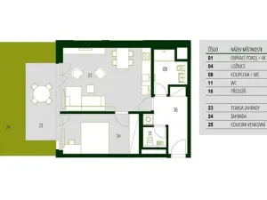 Prodej bytu 2+kk, Praha - Vršovice, Archangelská, 97 m2