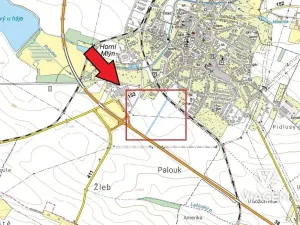 Prodej podílu komerčního pozemku, Moravské Budějovice, 1427 m2