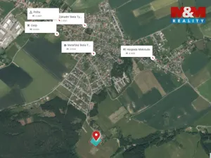 Prodej louky, Tymákov, 10013 m2