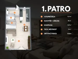 Prodej bytu 4+kk, Bělá pod Bezdězem, Mladoboleslavská, 108 m2