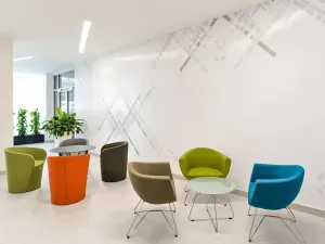 Pronájem kanceláře, Praha - Karlín, Sokolovská, 137 m2