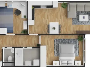 Prodej bytu 3+kk, Čebín, 64 m2