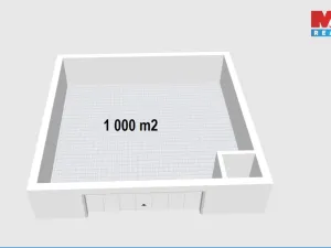 Pronájem výrobních prostor, Hořice, Maixnerova, 1000 m2