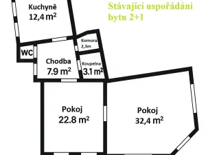 Prodej bytu 2+1, Boskovice, Havlíčkova, 82 m2