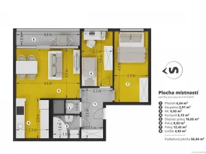 Prodej bytu 3+1, Praha - Bohnice, Vratislavská, 61 m2