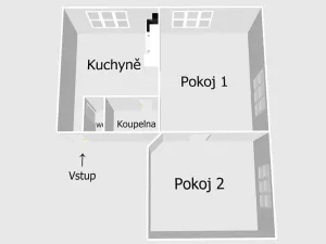 Pronájem bytu 2+1, Ostrava, Tyršova, 65 m2