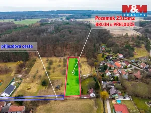 Prodej pozemku pro bydlení, Brloh, 2315 m2