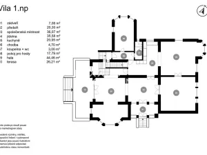 Prodej vily, Brandýs nad Labem-Stará Boleslav, Vestecká, 382 m2
