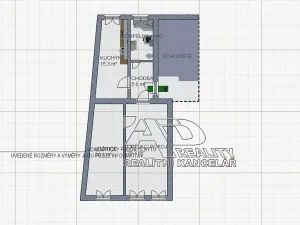 Pronájem bytu 2+1, České Budějovice, Pražská tř., 72 m2