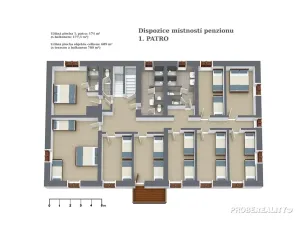 Prodej ubytování, Zvíkovské Podhradí, 780 m2