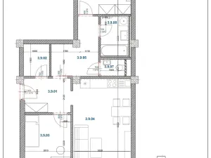 Pronájem bytu 3+kk, Ostrava, 30. dubna, 64 m2