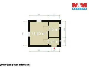 Prodej chaty, Plzeň - Křimice, 25 m2