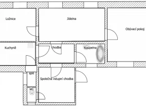 Pronájem bytu 3+1, Dolní Branná, 60 m2