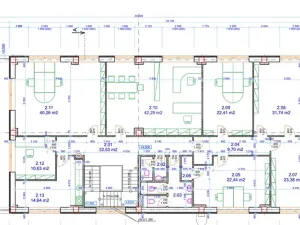 Pronájem kanceláře, Hradec Králové, Pardubická, 82 m2