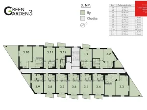 Prodej bytu 2+kk, Mariánské Lázně, Chebská, 61 m2