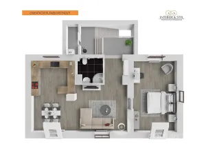 Pronájem bytu 2+kk, Libčice nad Vltavou, Letecká, 67 m2