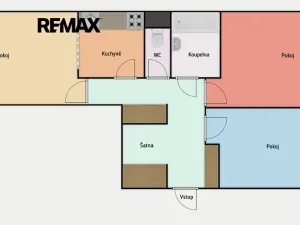 Prodej bytu 3+kk, Praha - Košíře, Slávy Horníka, 66 m2