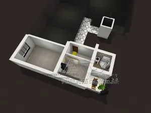 Pronájem bytu 1+kk, České Budějovice, Fráni Šrámka, 40 m2