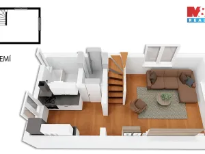 Prodej rodinného domu, Zlín, Zálešná XII, 70 m2